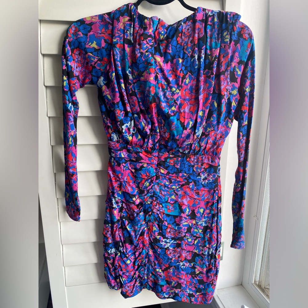 Zara floral tight dress